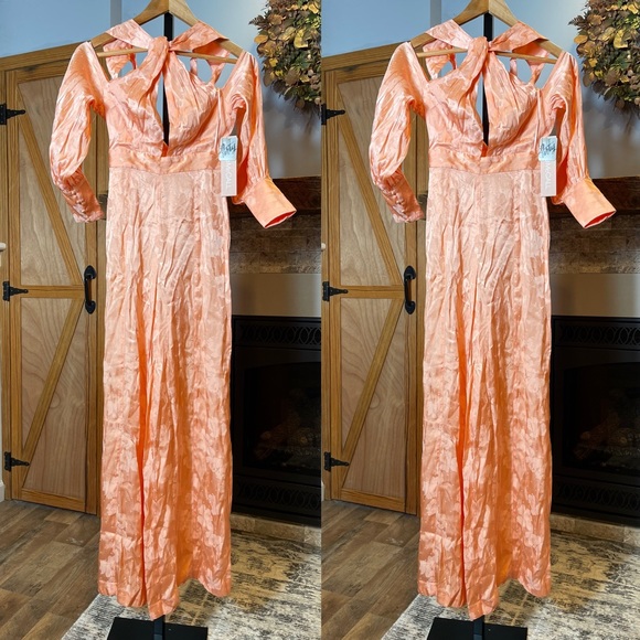 New Free People Alice McCall Memory Lane Jumpsuit Size 0 MSRP: $450 - Picture 5 of 8